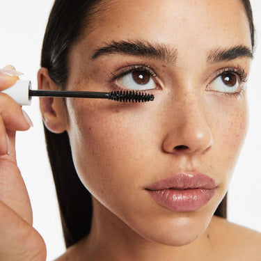Mascara voor lange wimpers